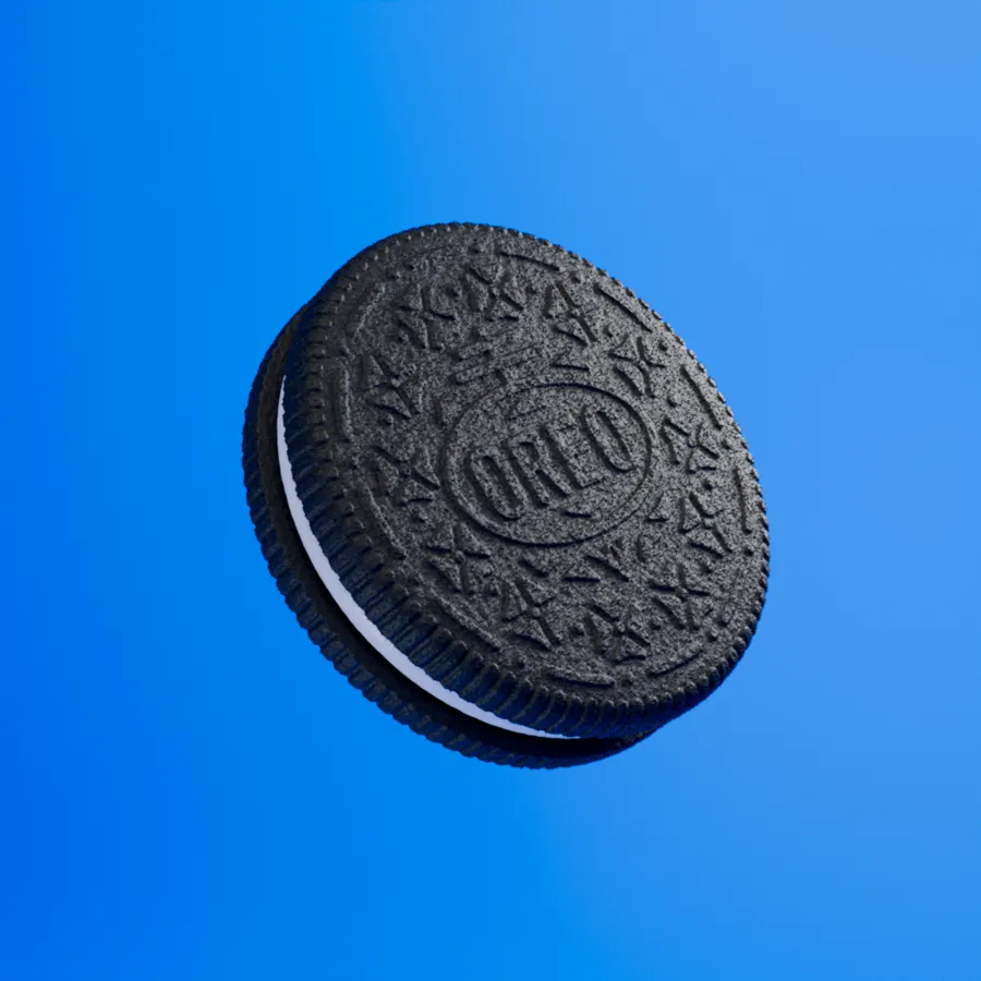 Render 3D de galleta