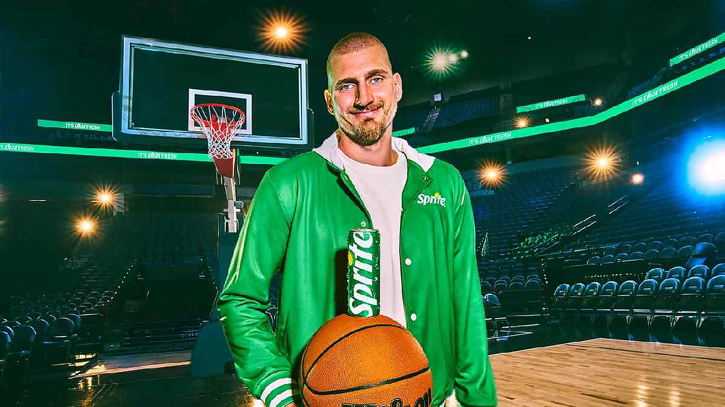 Portada de La Guayaba Ilustrada sobre la campaña de Sprite con Nikola Jokić como comediante